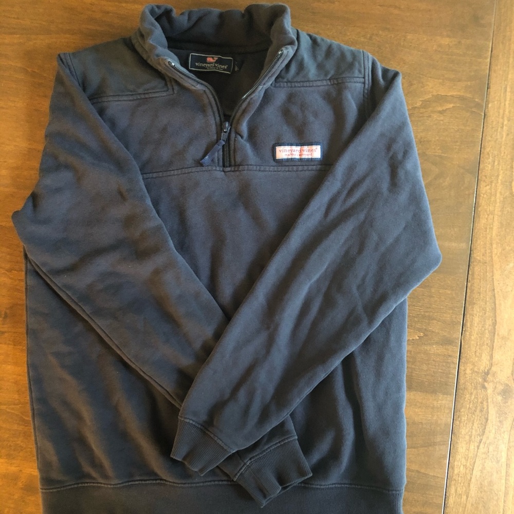 Vintage Vineyard Vines Blue 1/4 Zip Top